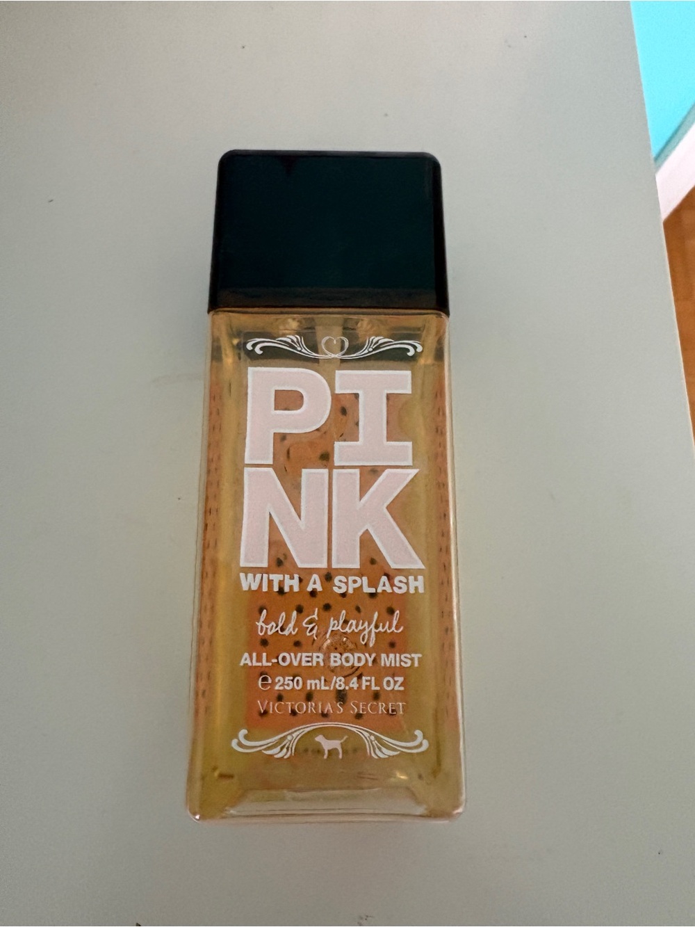RARE Victoria's Secret PINK With a Splash Bold & Playful All-Over Body Mist